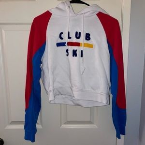 Club Ski Cropped Hoodie - Size: M